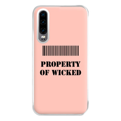 Property of Wicked - Maze Phone Case for Huawei P30