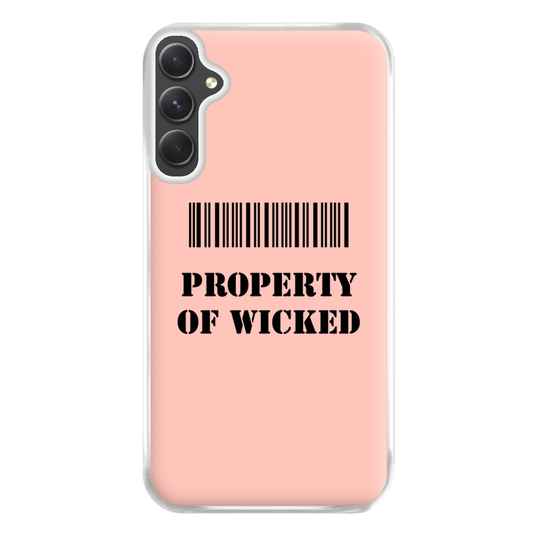 Property of Wicked - Maze Phone Case for Galaxy A54