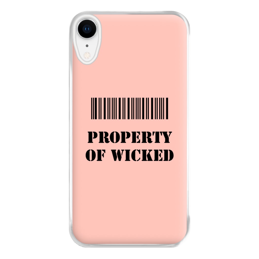 Property of Wicked - Maze Phone Case for iPhone XR