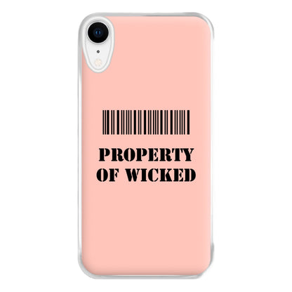 Property of Wicked - Maze Phone Case for iPhone XR