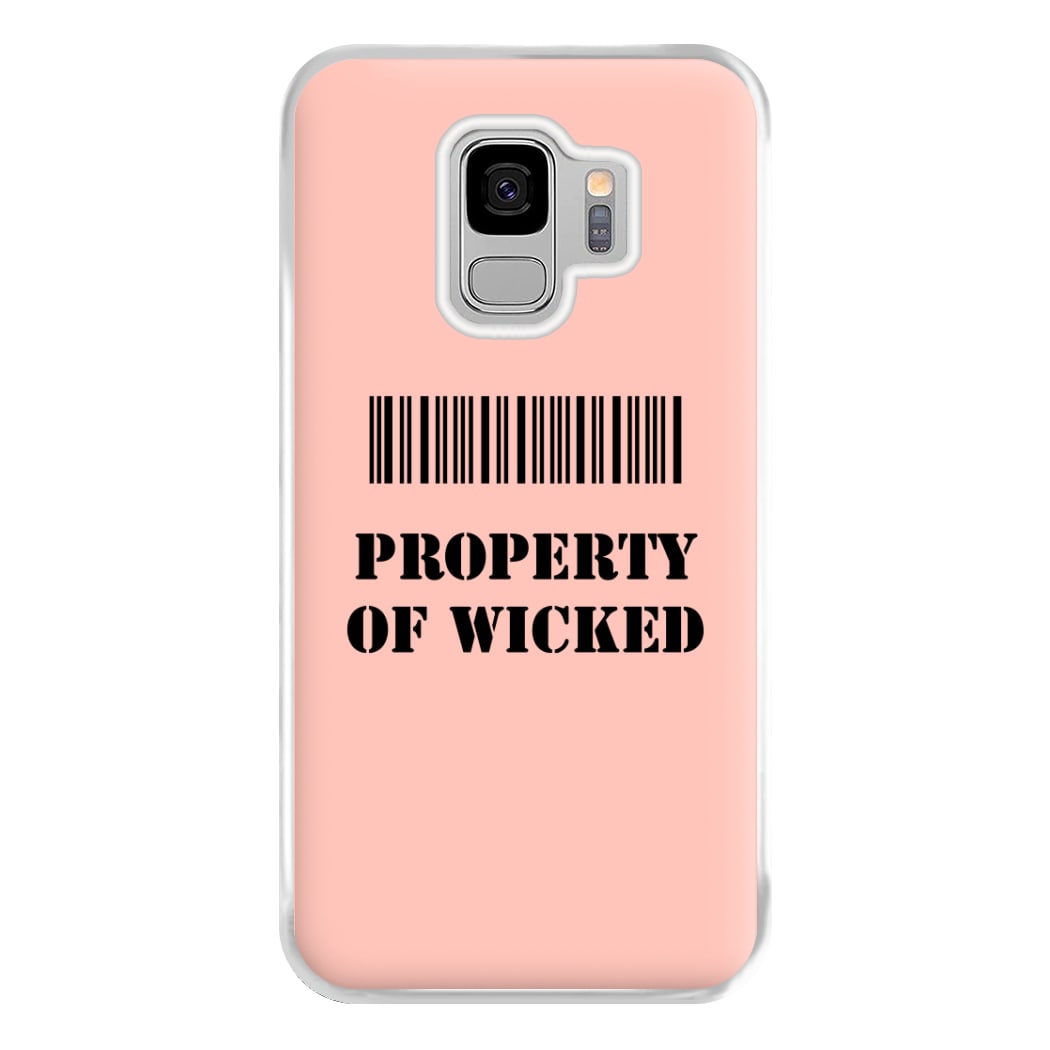 Property of Wicked - Maze Phone Case for Galaxy S9 Plus