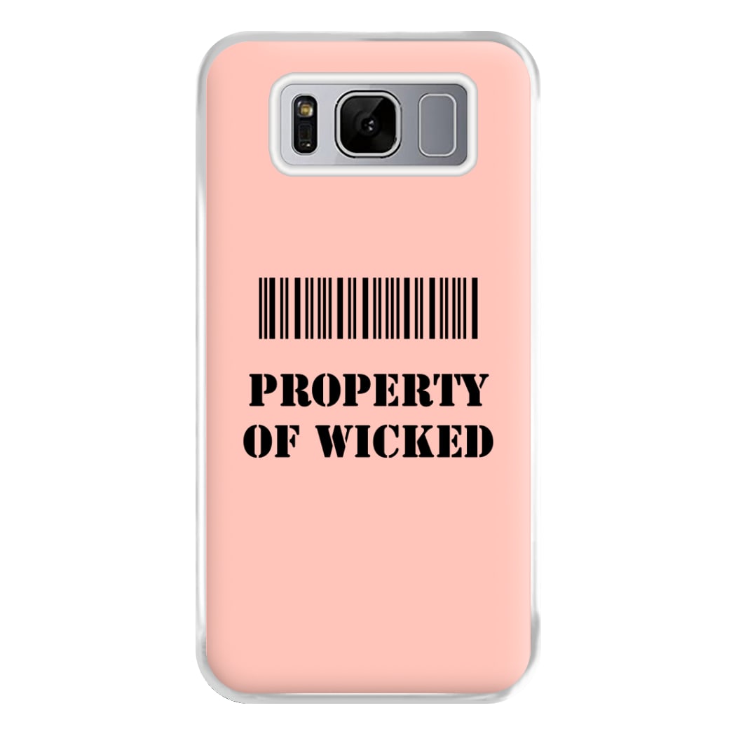 Property of Wicked - Maze Phone Case for Galaxy S8 Plus