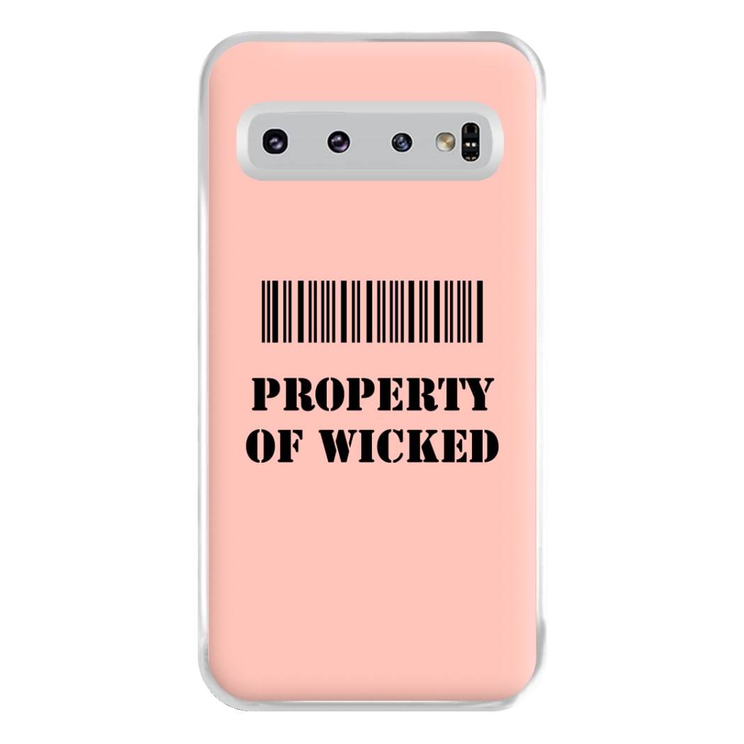 Property of Wicked - Maze Phone Case for Galaxy S10 Plus