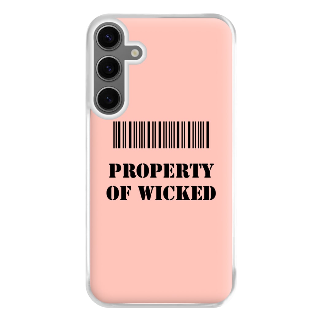 Property of Wicked - Maze Phone Case for Galaxy S24FE