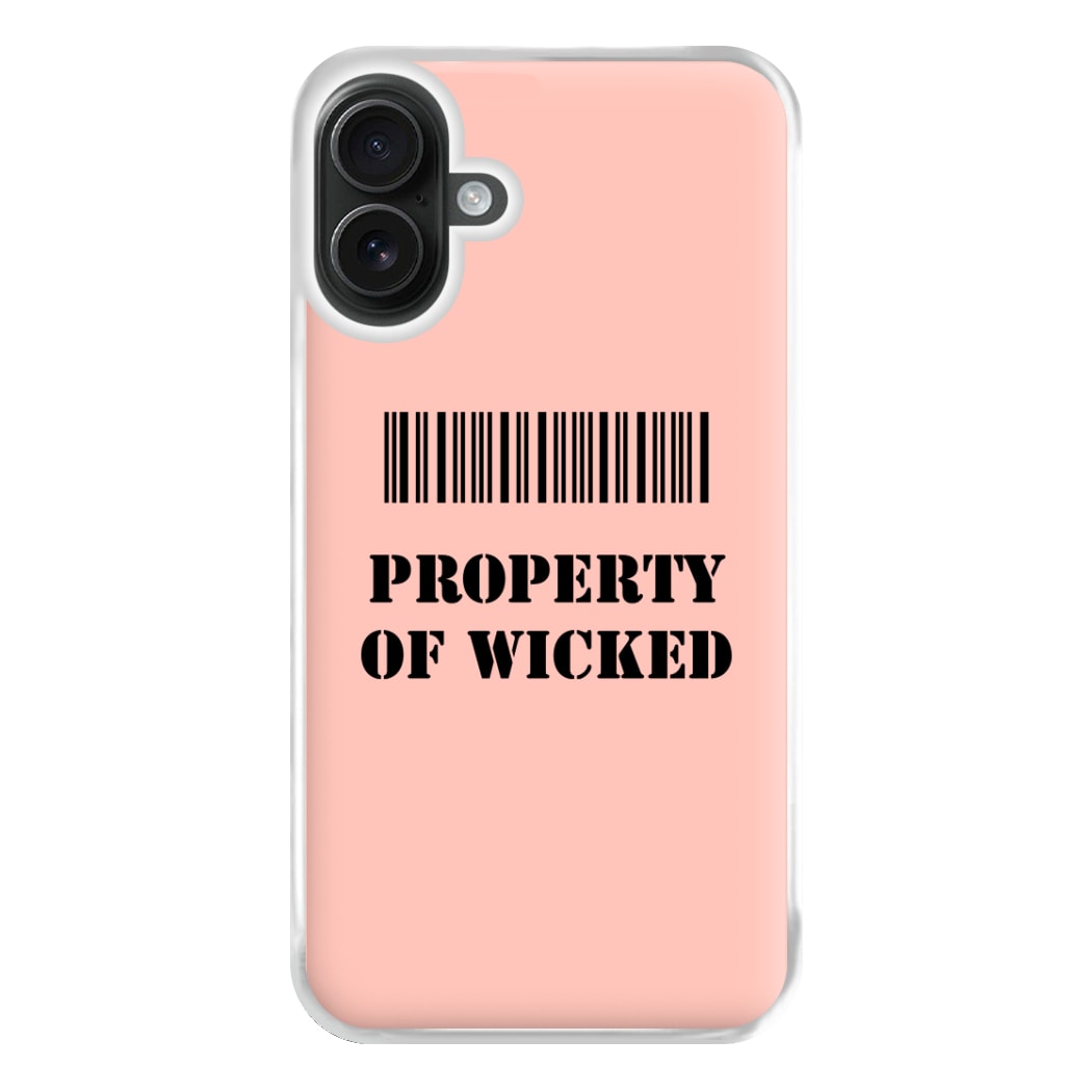 Property of Wicked - Maze Phone Case for iPhone 16 Plus