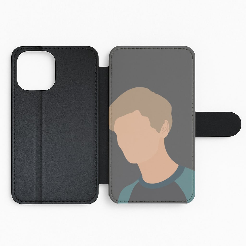Thomas Brodie-Sangster Cartoon Flip Phone Case