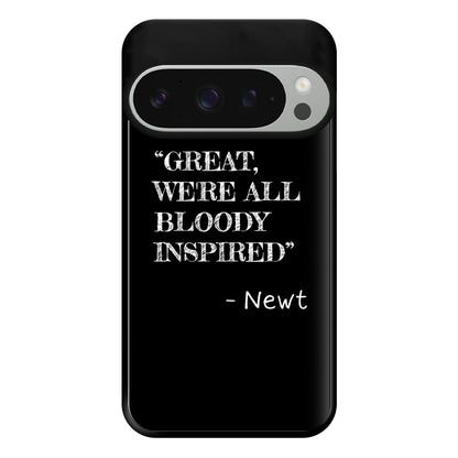 Great, We're All Bloody Inspired - Newt Phone Case for Google Pixel 9 Pro XL