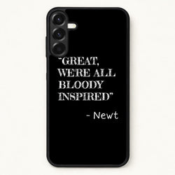 Great, We're All Bloody Inspired - Newt Phone Case for Galaxy A17