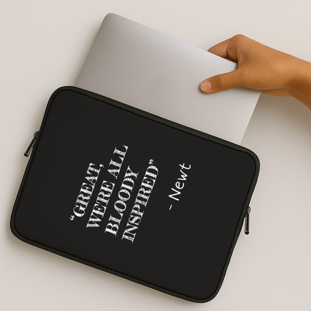 Great, We're All Bloody Inspired - Newt MacBook Case