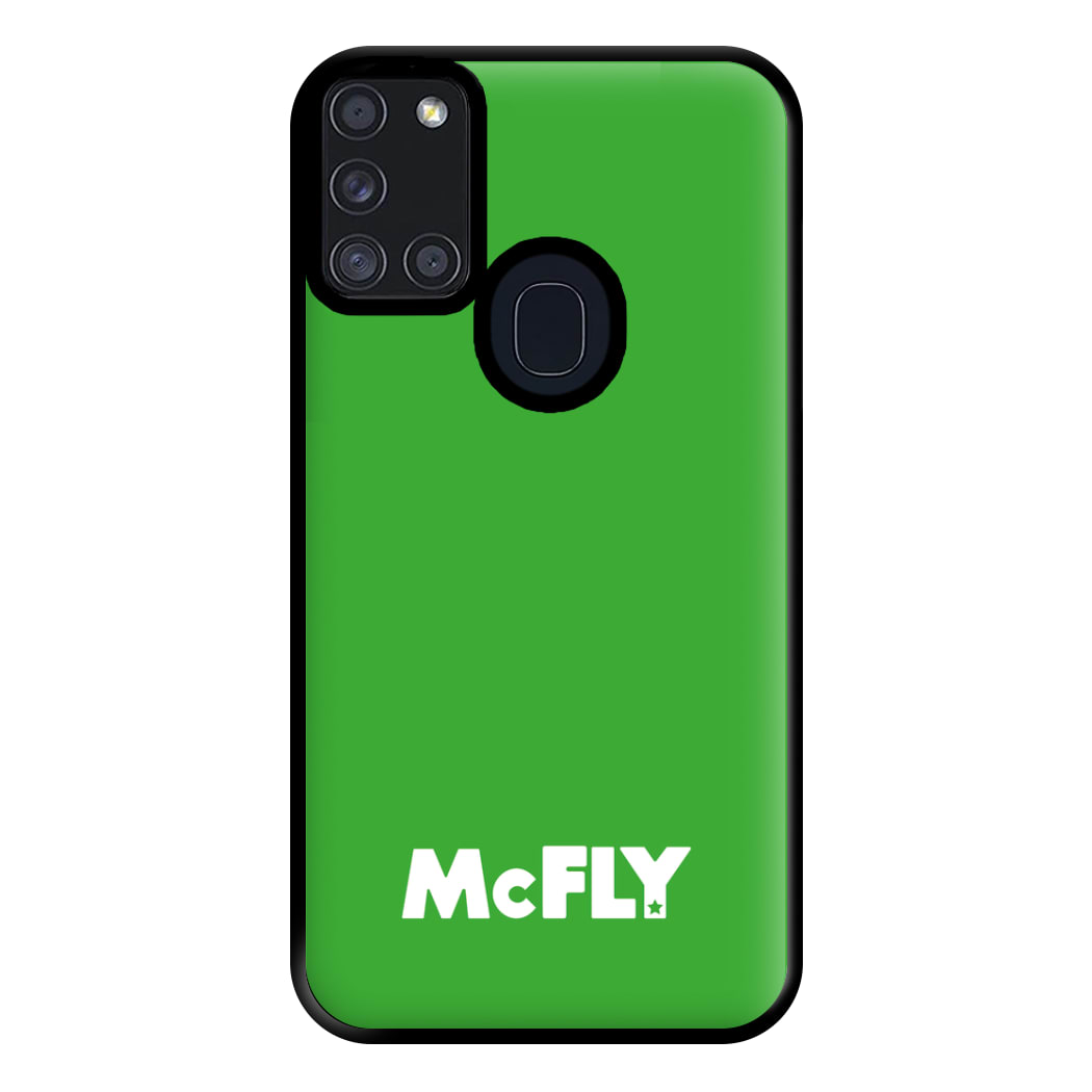 Green - McBand Phone Case for Galaxy A21s