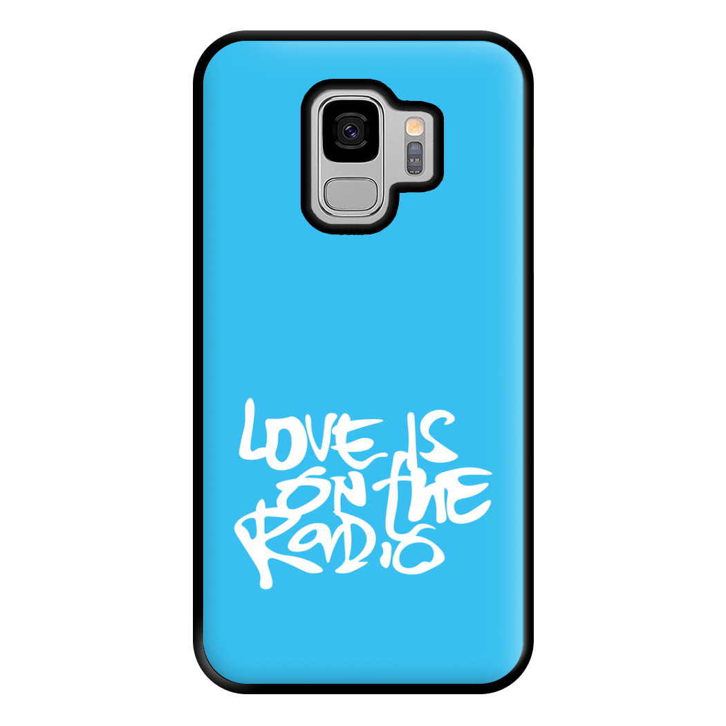 Love Is On The Radio - McBand Phone Case for Galaxy S9 Plus