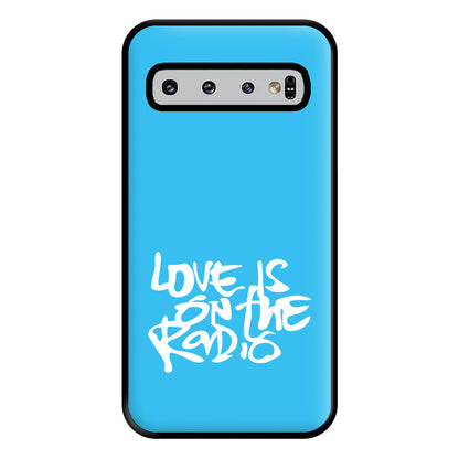 Love Is On The Radio - McBand Phone Case for Galaxy S10 Plus