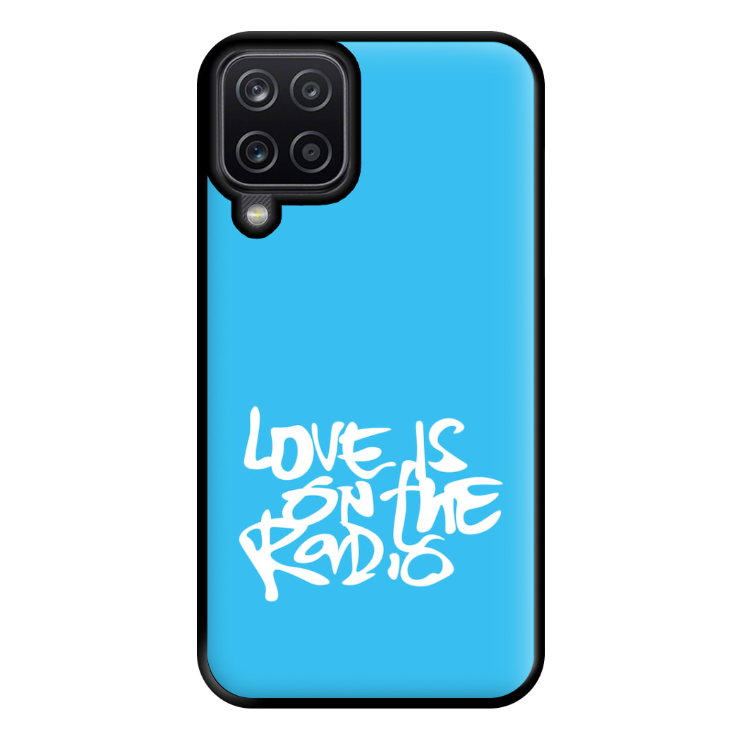 Love Is On The Radio - McBand Phone Case for Galaxy A12