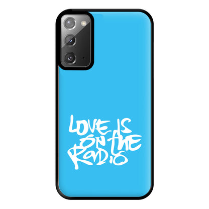 Love Is On The Radio - McBand Phone Case for Galaxy Note 20 Ultra