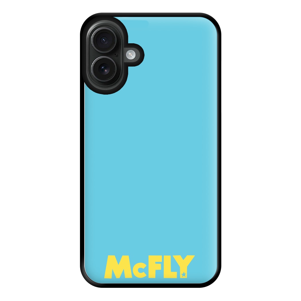 Blue And Yelllow - McBand Phone Case for iPhone 16 Plus