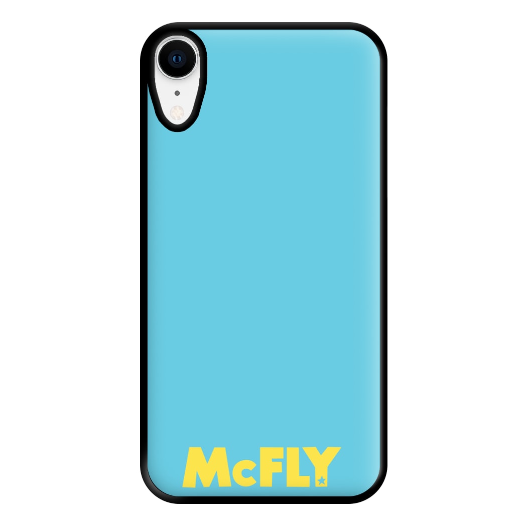 Blue And Yelllow - McBand Phone Case for iPhone XR