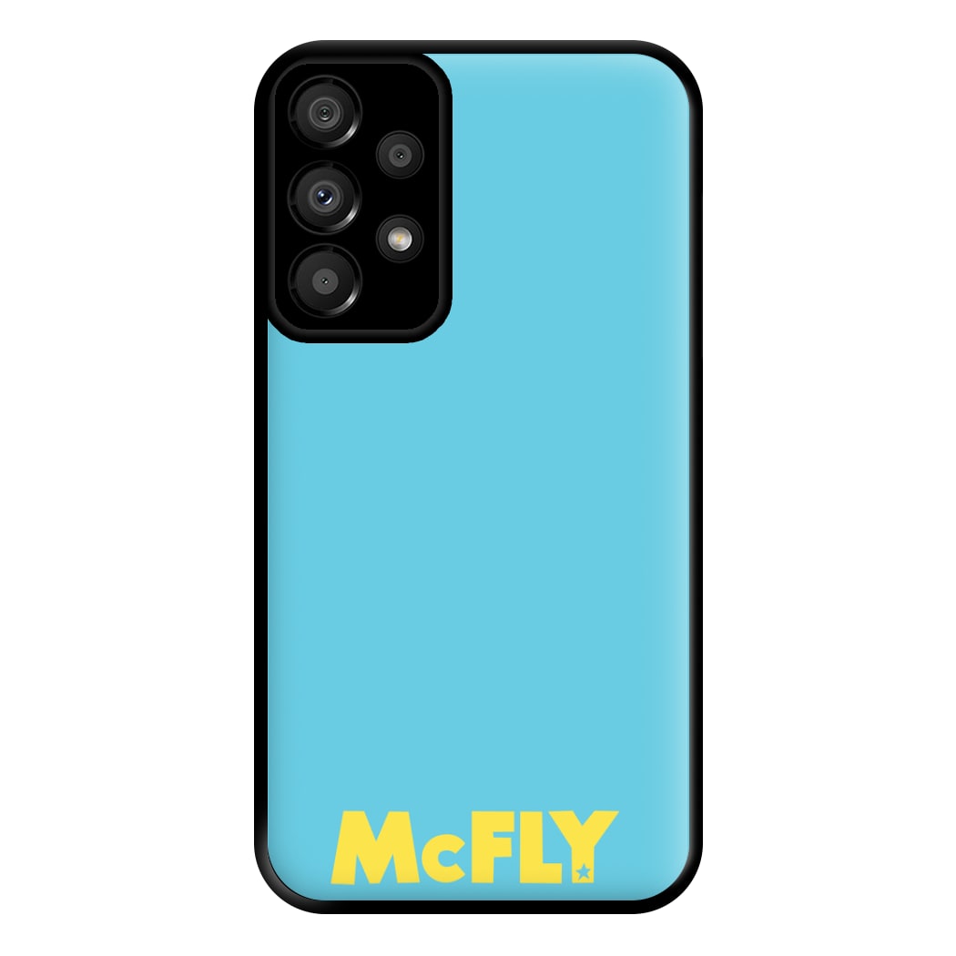 Blue And Yelllow - McBand Phone Case for Galaxy A33