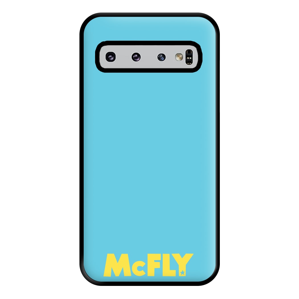 Blue And Yelllow - McBand Phone Case for Galaxy S10 Plus