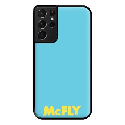 Blue And Yelllow - McBand Phone Case for Galaxy S21 Ultra