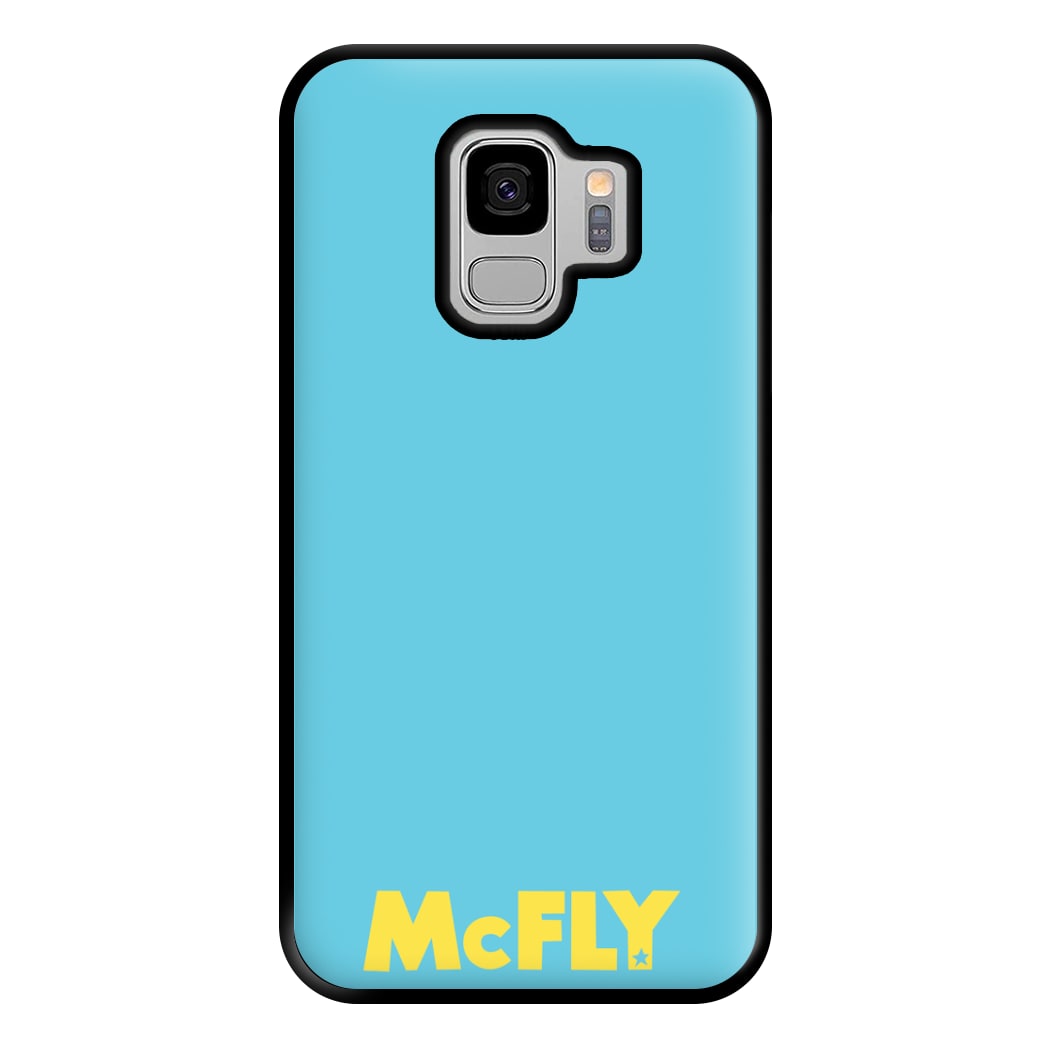 Blue And Yelllow - McBand Phone Case for Galaxy S9 Plus