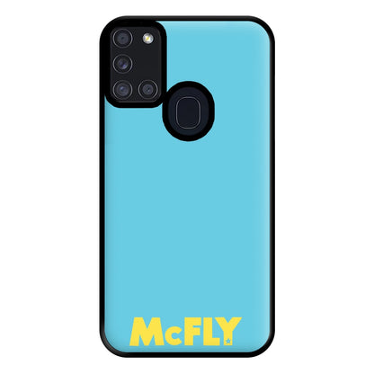 Blue And Yelllow - McBand Phone Case for Galaxy A21s