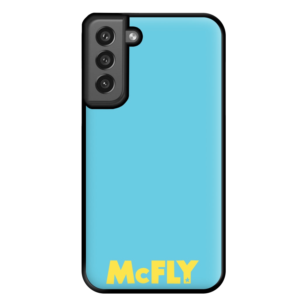 Blue And Yelllow - McBand Phone Case for Galaxy S21FE