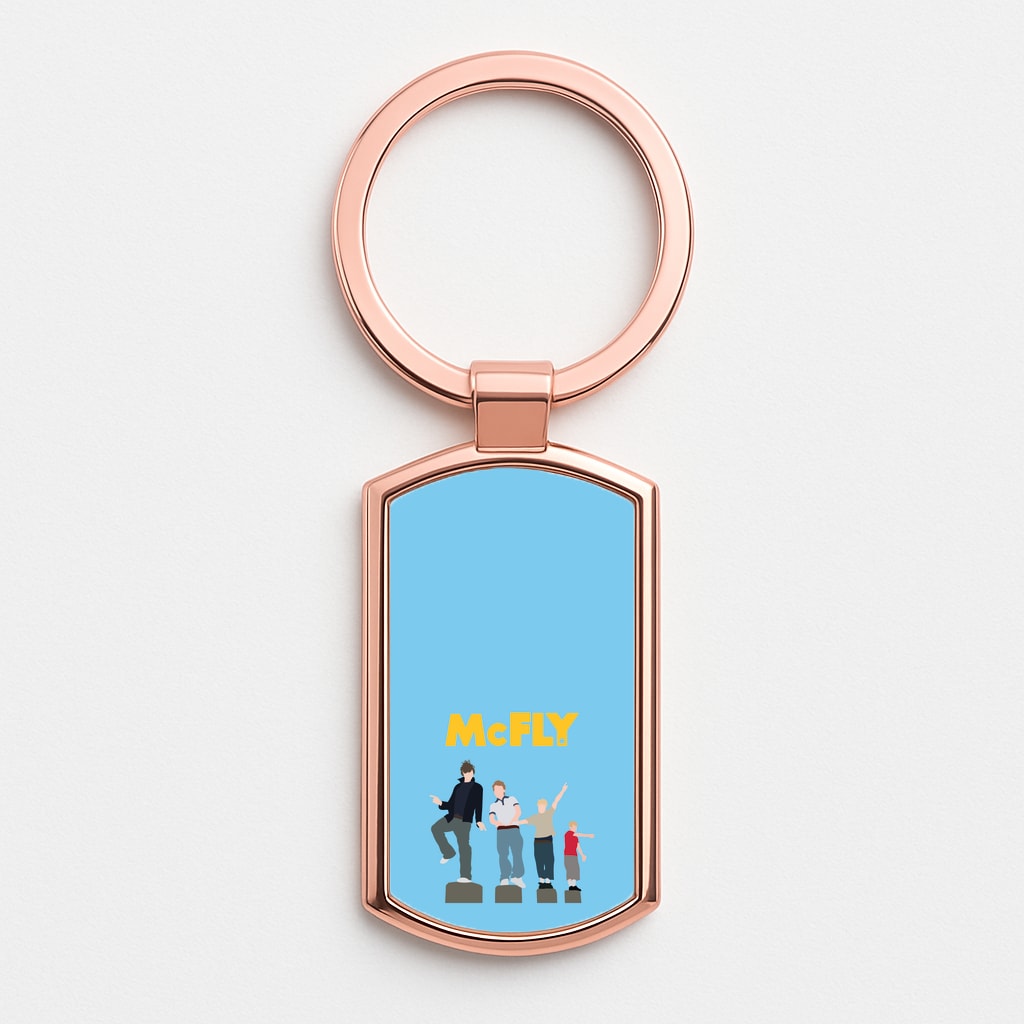 The Band - McBand Rose Gold Keyring