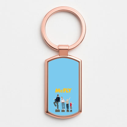 The Band - McBand Rose Gold Keyring