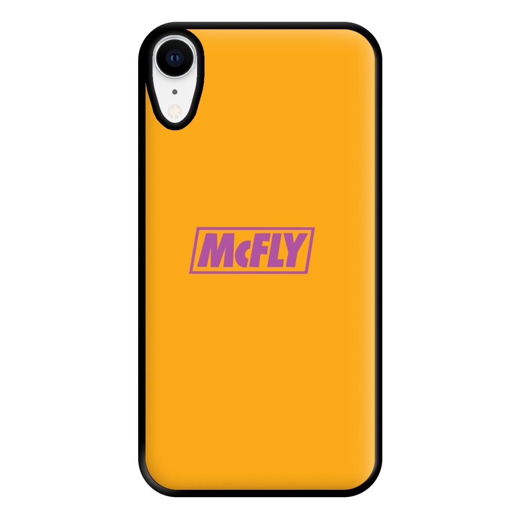 Yellow And Purple - McBand Phone Case for iPhone XR