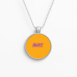 Yellow And Purple - McBand Circle Necklace