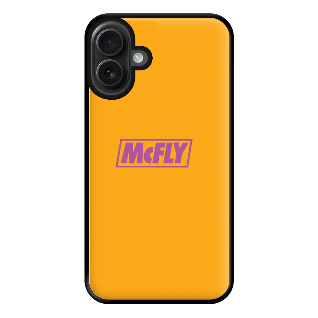 Yellow And Purple - McBand Phone Case for iPhone 16 Plus