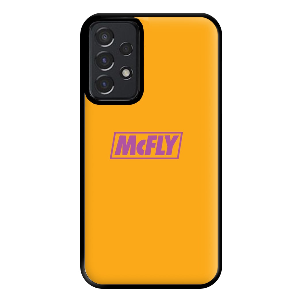 Yellow And Purple - McBand Phone Case for Galaxy A52 / A52s