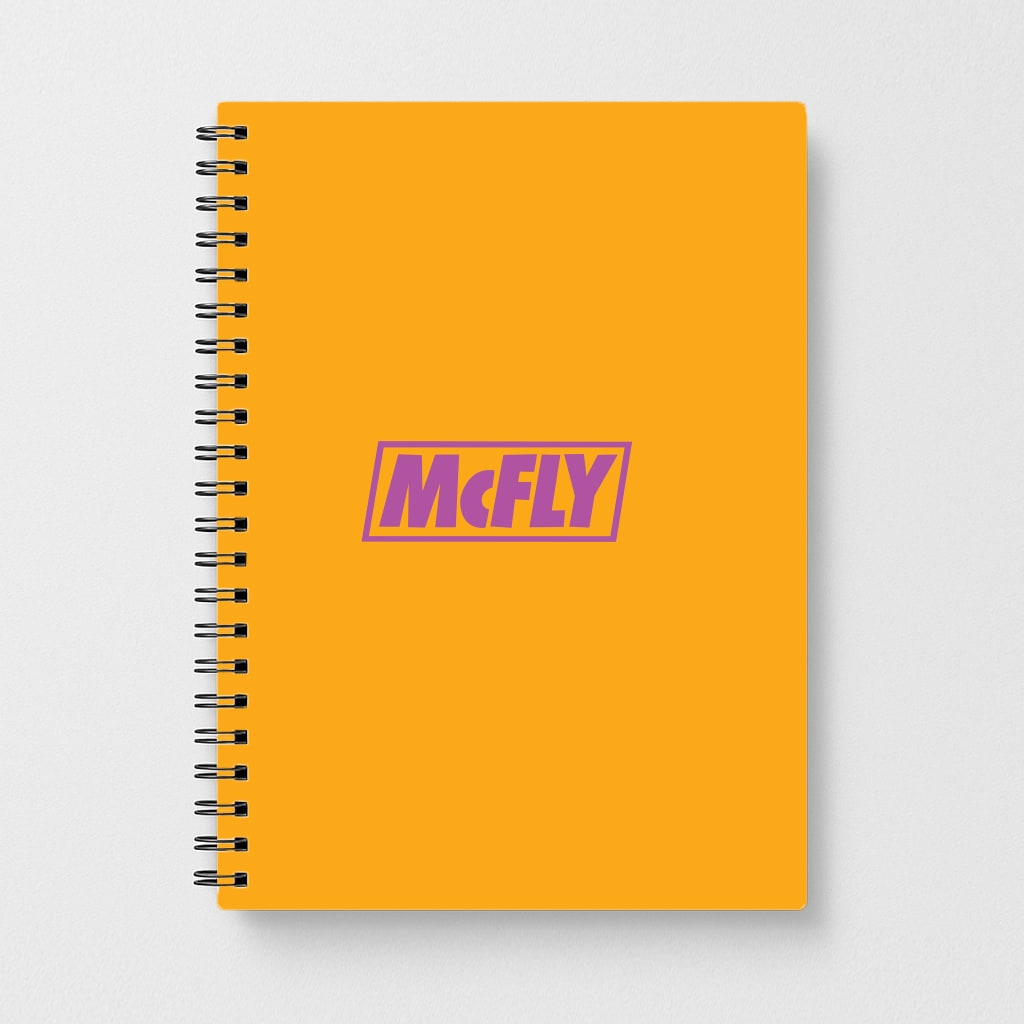 Yellow And Purple - McBand Notebook