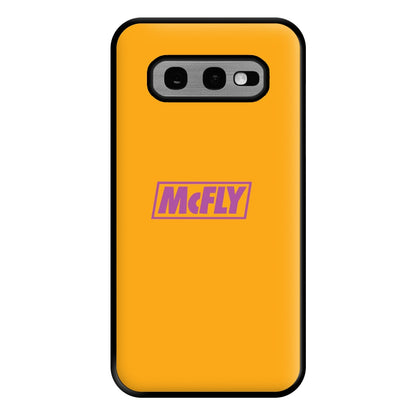 Yellow And Purple - McBand Phone Case for Galaxy S10e