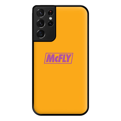 Yellow And Purple - McBand Phone Case for Galaxy S21 Ultra