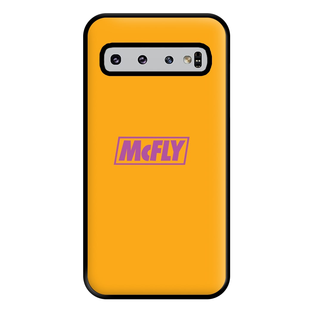 Yellow And Purple - McBand Phone Case for Galaxy S10 Plus