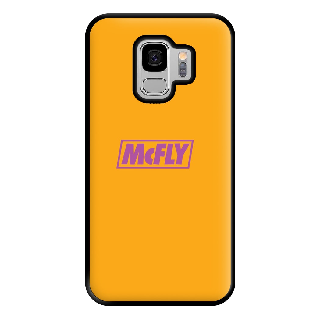 Yellow And Purple - McBand Phone Case for Galaxy S9 Plus