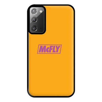 Yellow And Purple - McBand Phone Case for Galaxy Note 20 Ultra