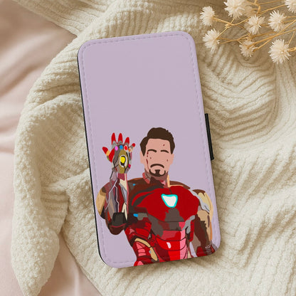Iron Man Wallet Phone Case