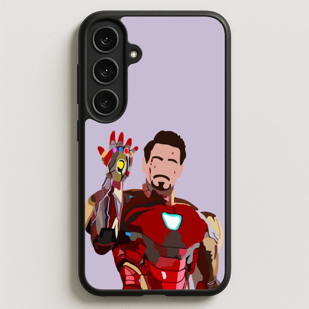 Iron Man Phone Case for Galaxy S25FE