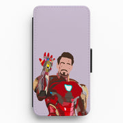 Iron Man Flip / Wallet Phone Case 1