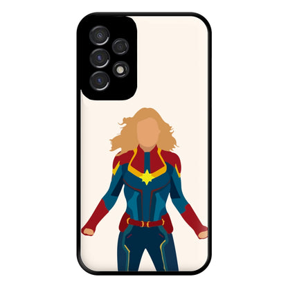 Captain Marvel Phone Case for Galaxy A53