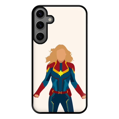 Captain Marvel Phone Case for Galaxy S23FE