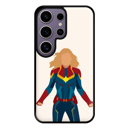 Captain Marvel Phone Case for Galaxy S25 Ultra