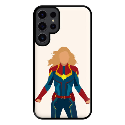 Captain Marvel Phone Case for Galaxy S23 Ultra