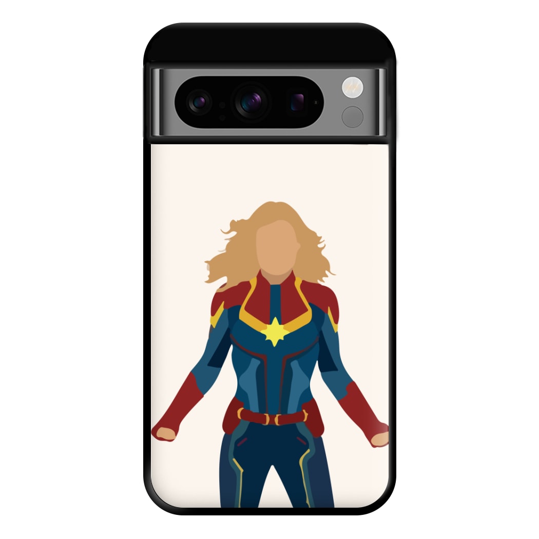 Captain Marvel Phone Case for Google Pixel 8 Pro