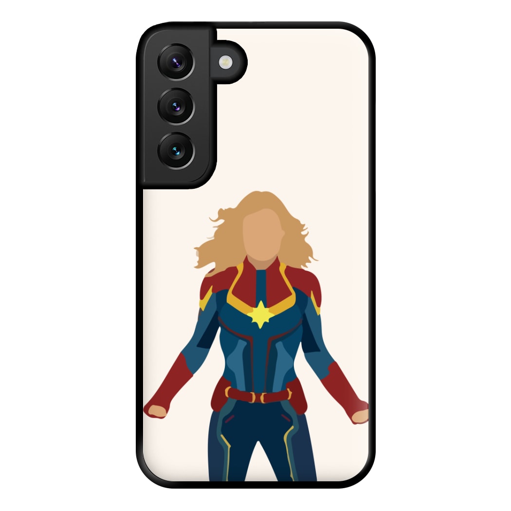 Captain Marvel Phone Case for Galaxy S22 Plus