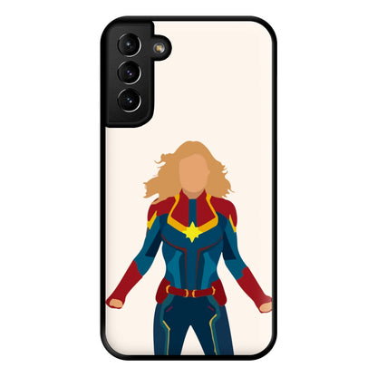 Captain Marvel Phone Case for Galaxy S21 Plus