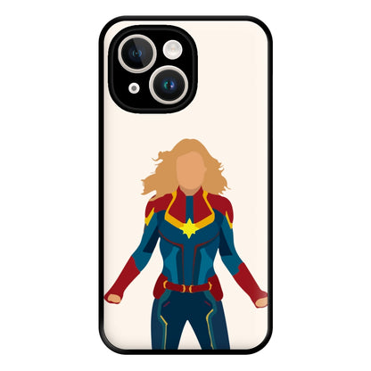 Captain Marvel Phone Case for iPhone 14 Plus