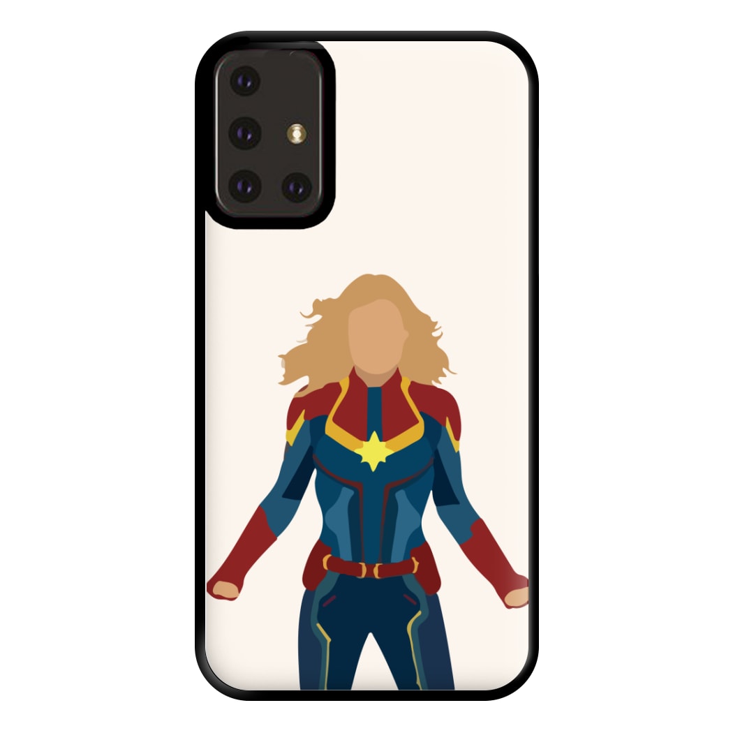 Captain Marvel Phone Case for Galaxy A71